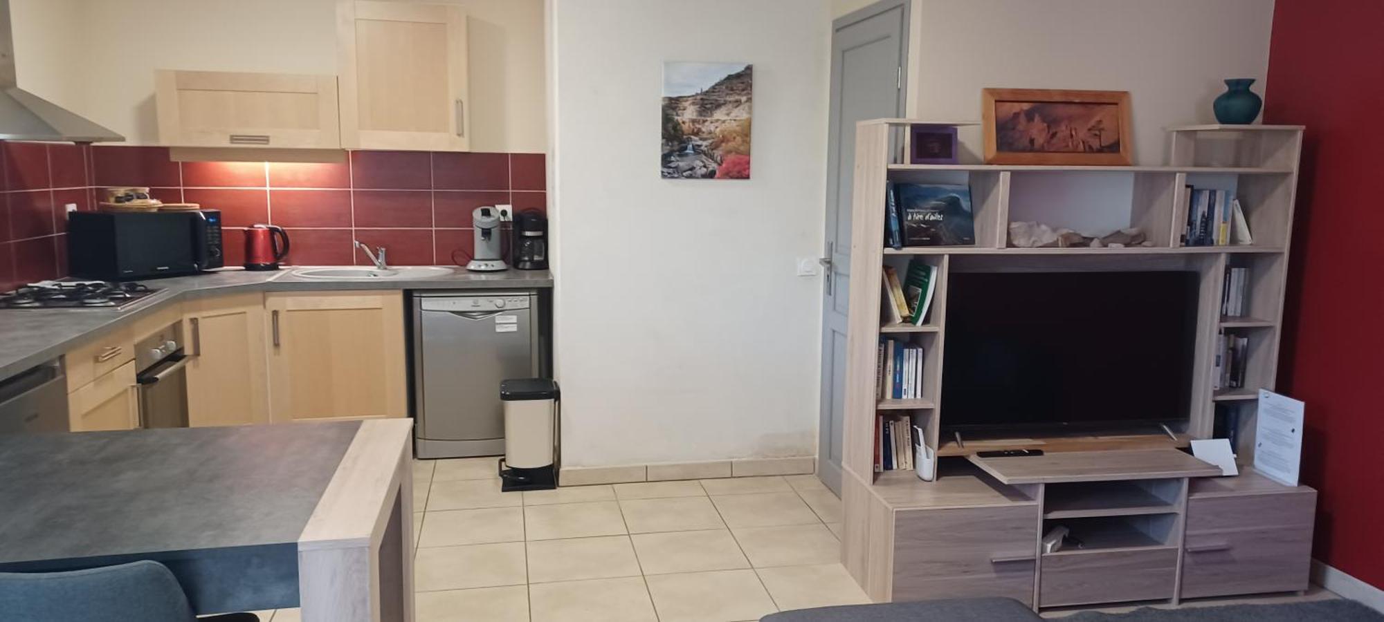Appartement Entre Sisteron Et Gorges De La Meouge " Les Hauts De Toscane " Ribiers Bagian luar foto