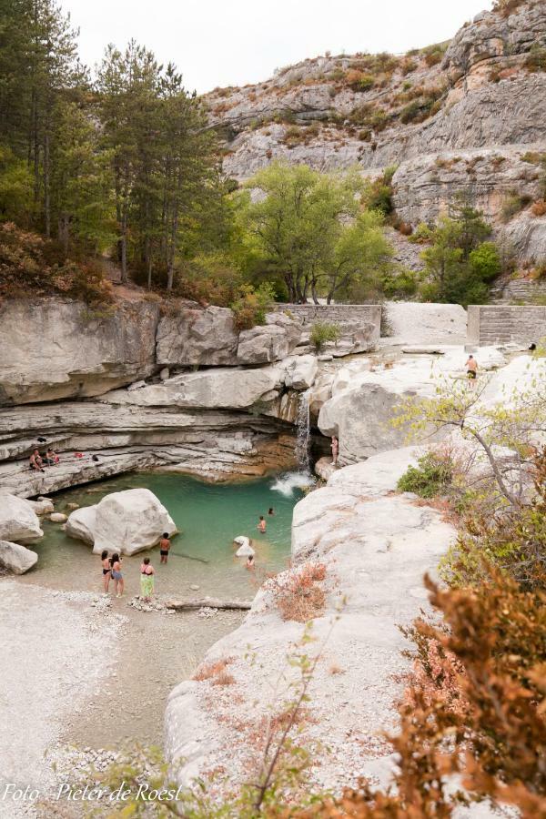 Appartement Entre Sisteron Et Gorges De La Meouge " Les Hauts De Toscane " Ribiers Bagian luar foto